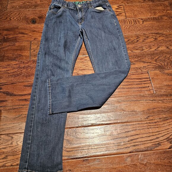 Levis 511 18R Slim Fit Boys Denim Jeans W29"xL31" Eco Performance 365 Tru Temp - Picture 1 of 10